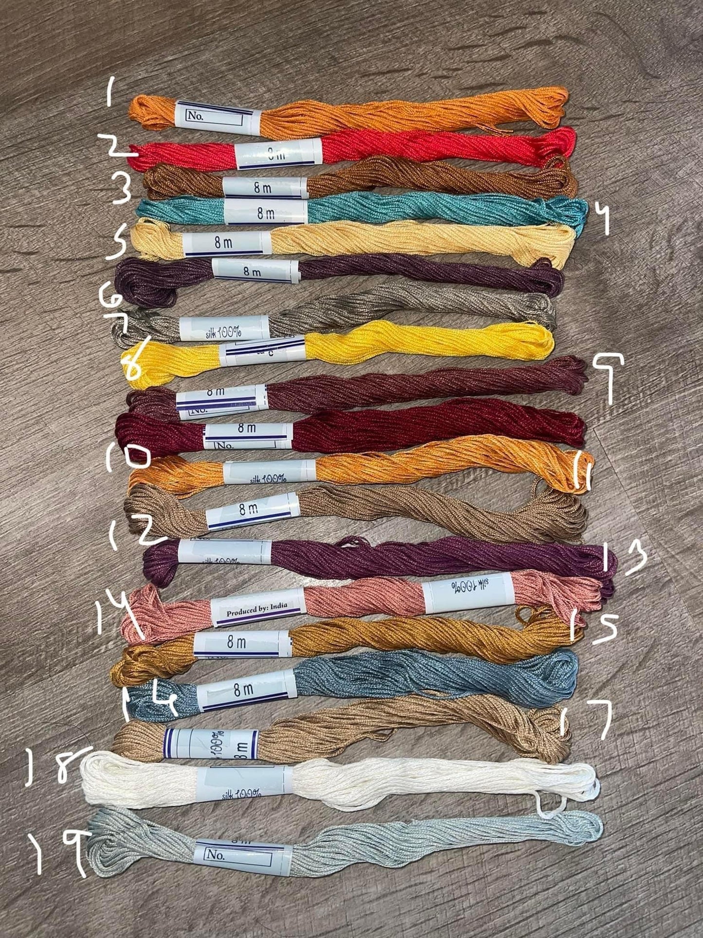 100% Mulberry SILK FLOSS