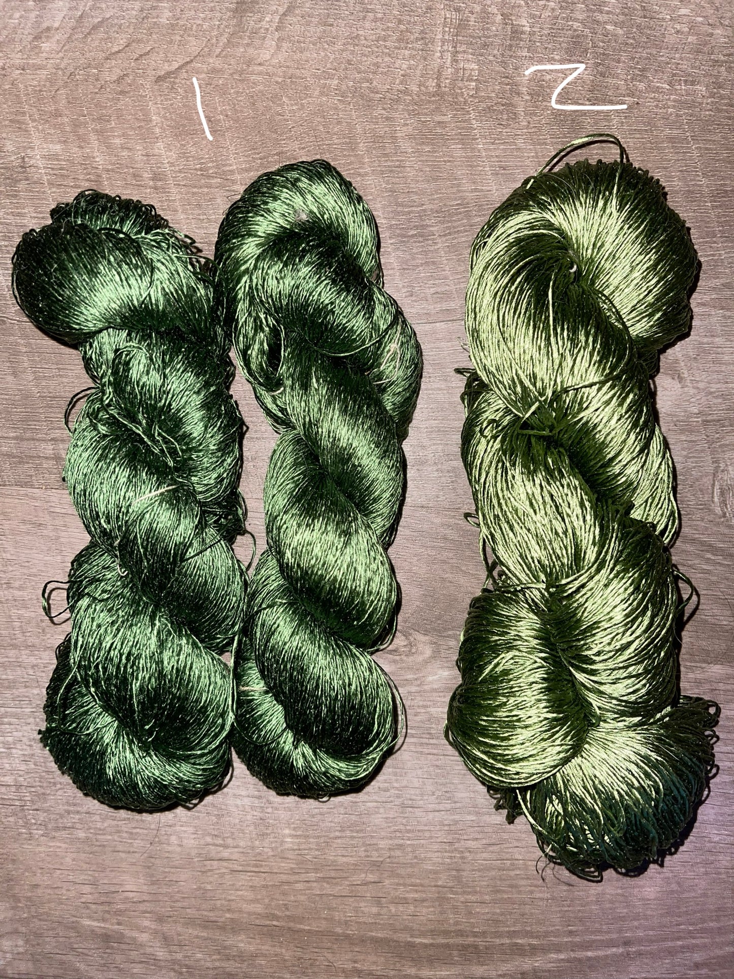 100% Mulberry silk REELED 800yds Lace - Fingering