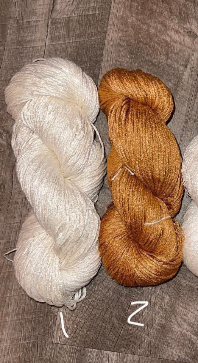 100% Eri peace SILK 200yds DK