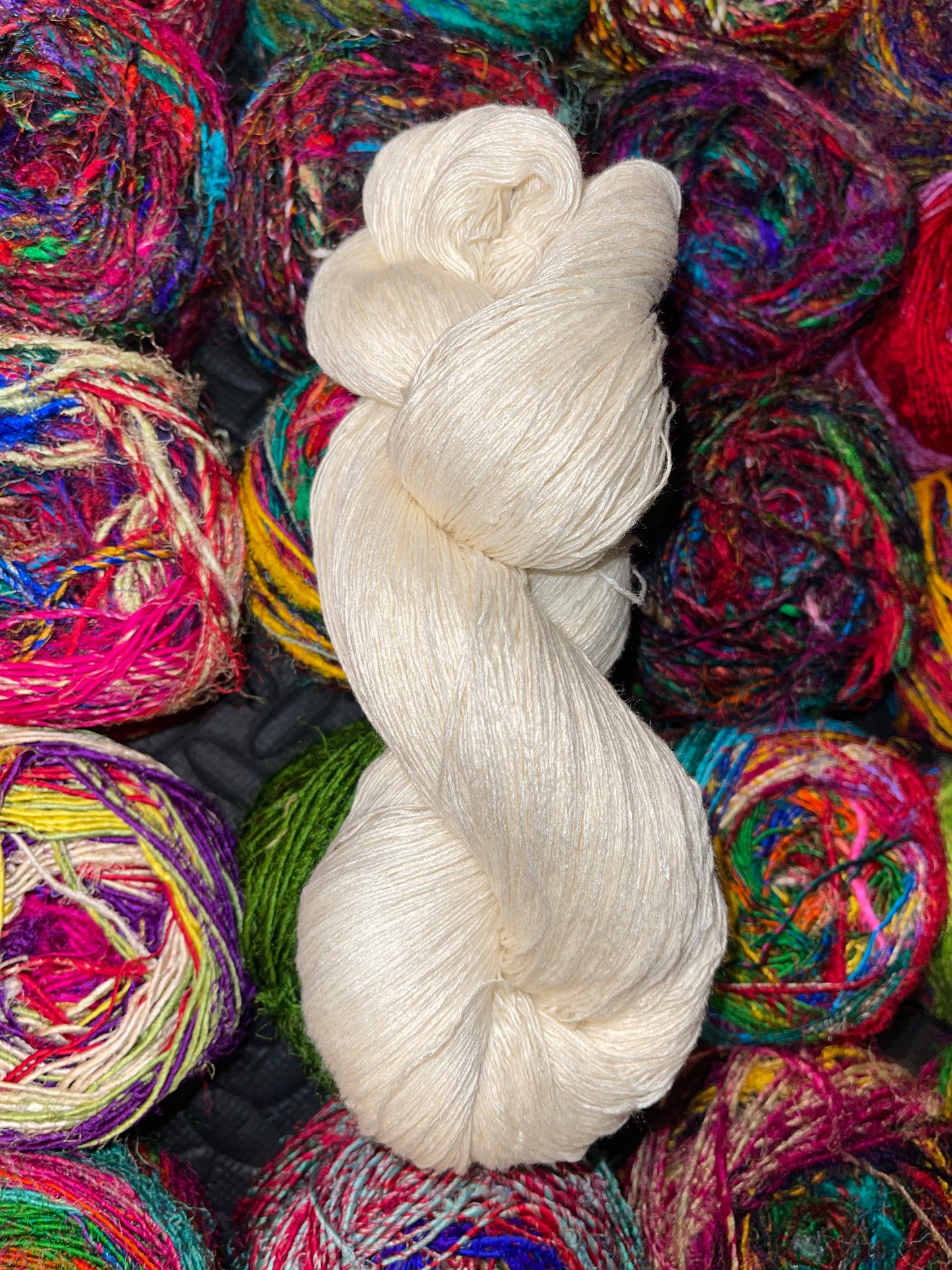 NEW 100% Eri Peace Silk 1,000yds 5ply Lace