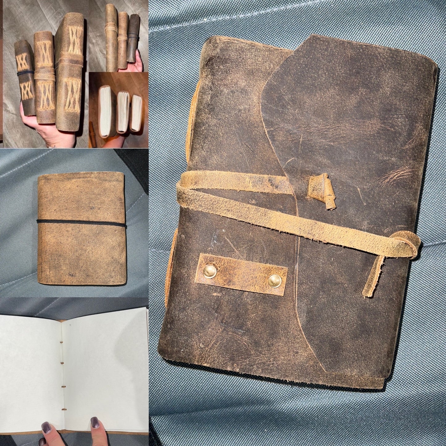 100% Leather RECYCLED COTTON