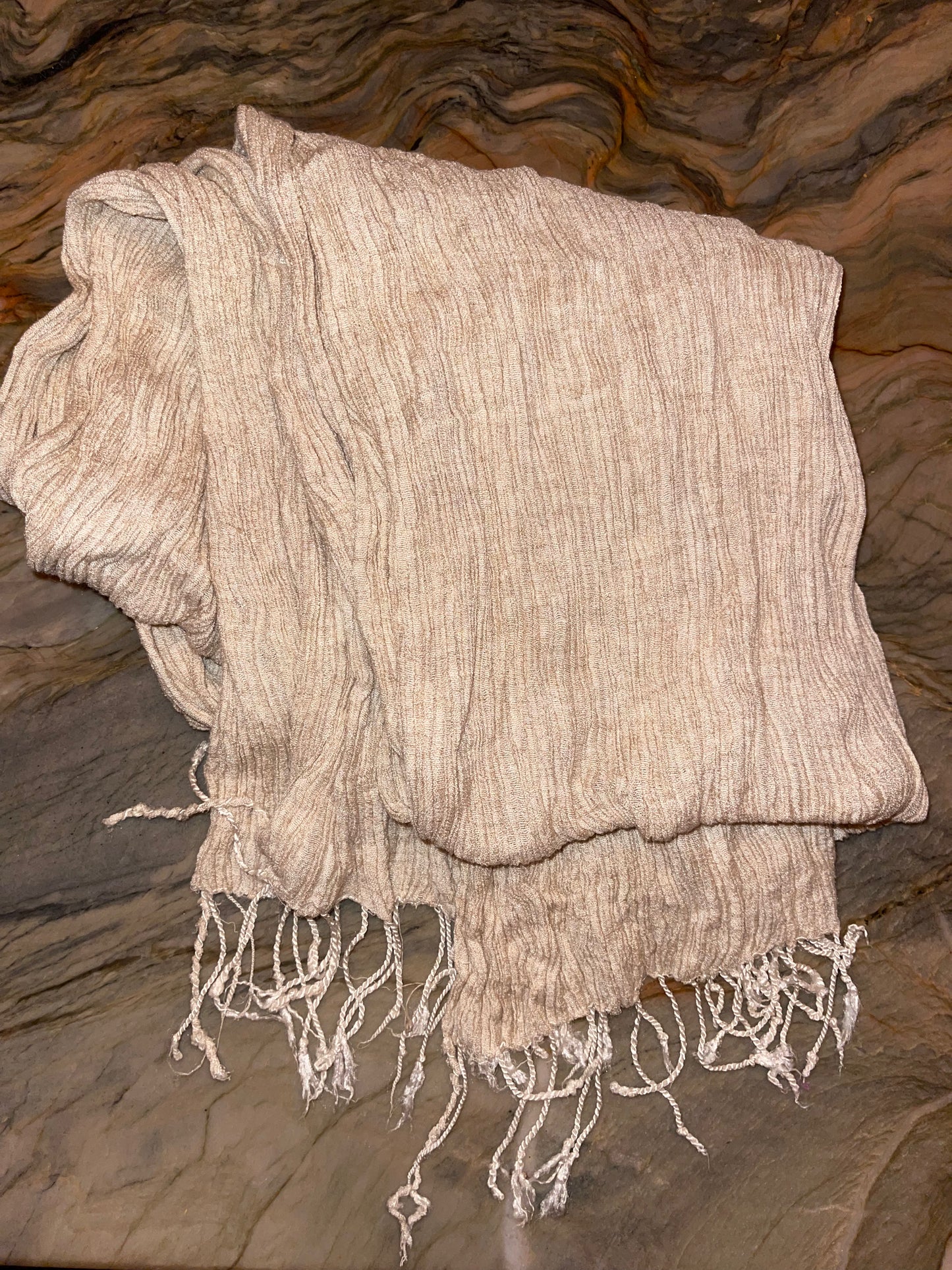 Long 30% HEMP 40% Eri Peace SILK & 30% Bamboo scarves