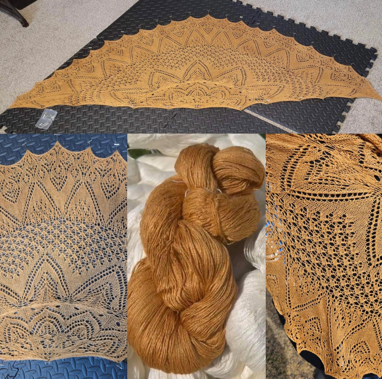 100% Eri peace SILK 1,000yds LACE 20/2