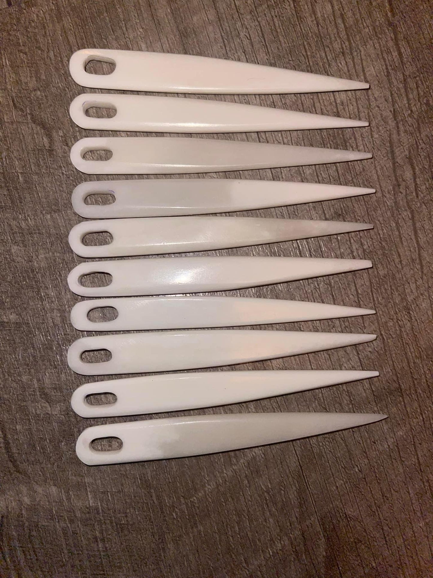 Nalbinding needles Bone