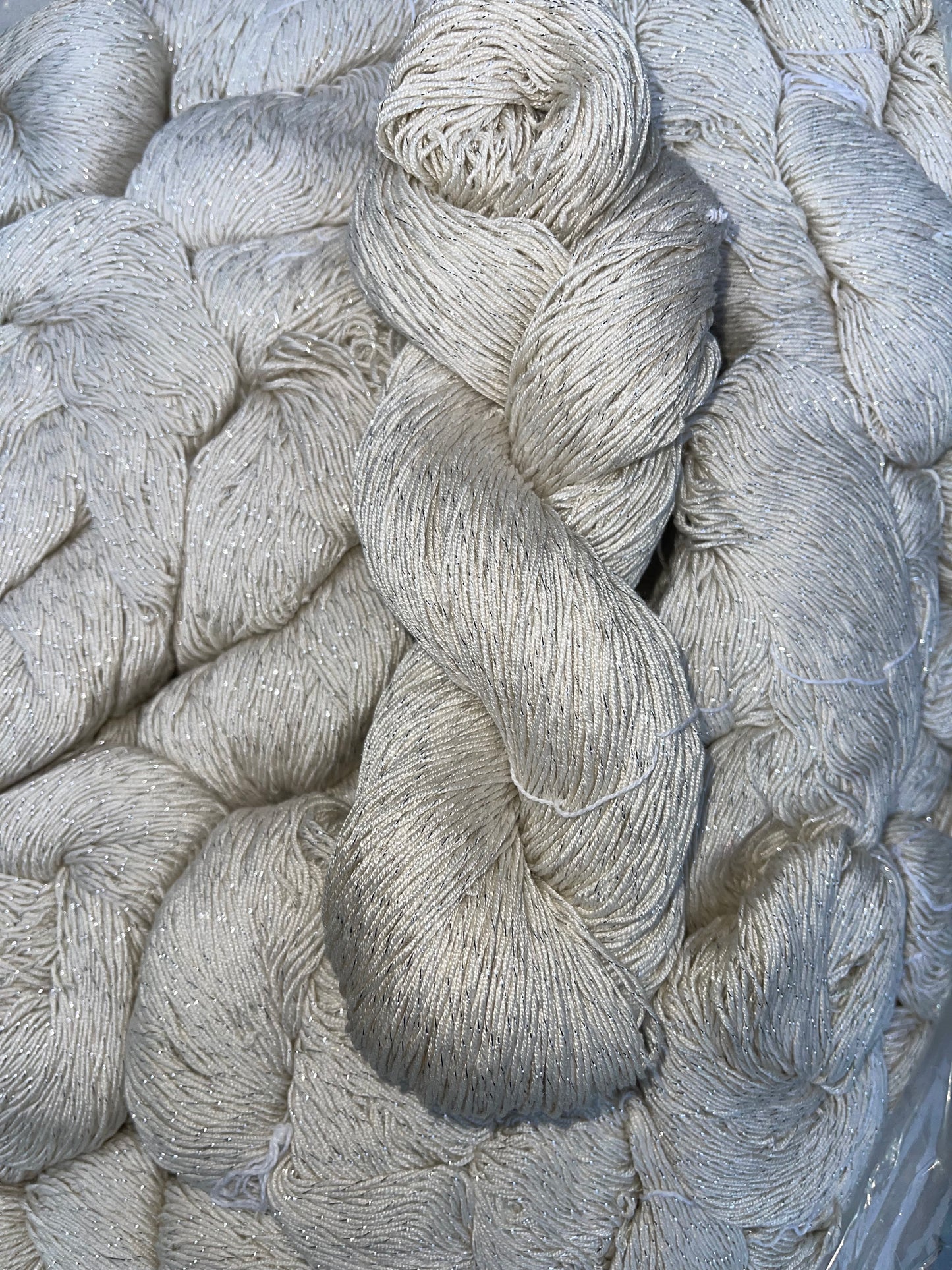 CLEARANCE! 100% Mulberry SILK SPARKLE 500yds 15/3 Fingering