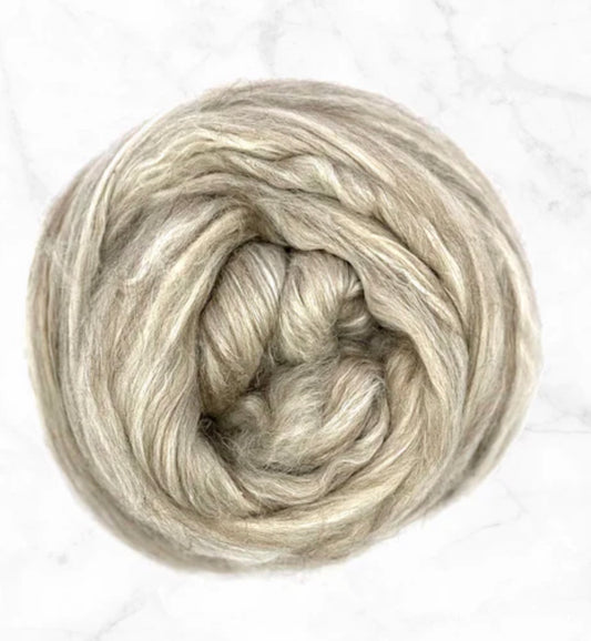 NEW LUXURY CAMEL falkland ERI merino Llama FIBER