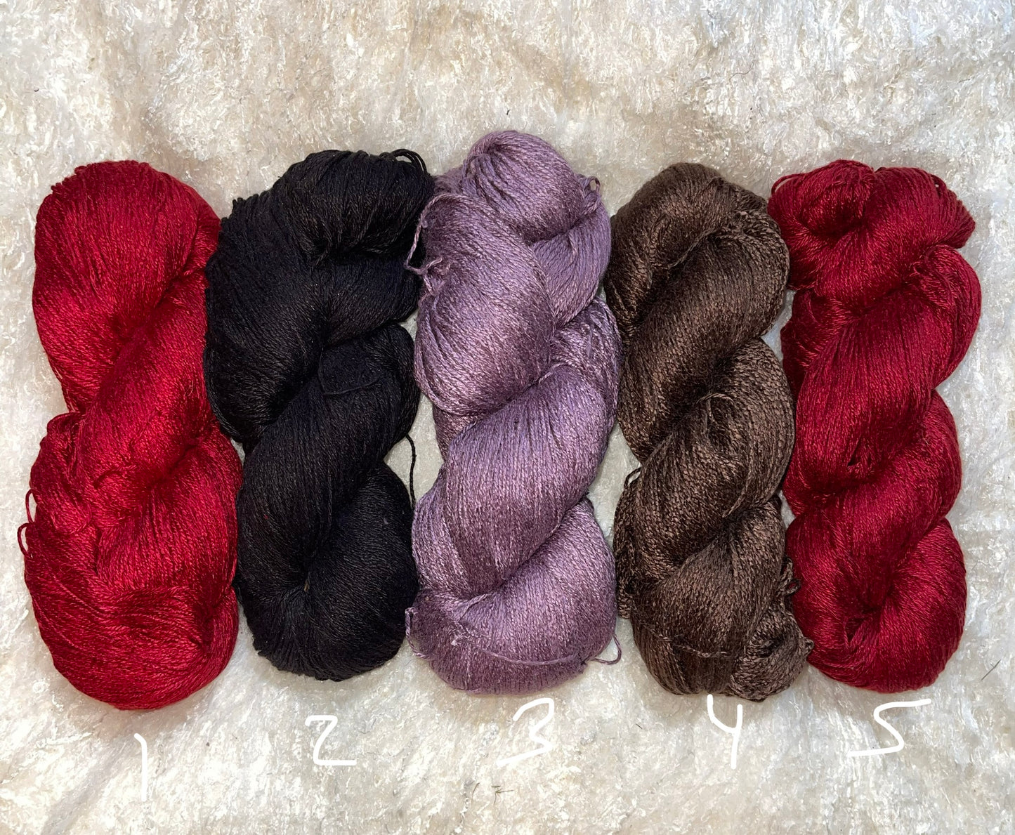 SALE! 100% MULBERRY SILK 500yds FINGERING