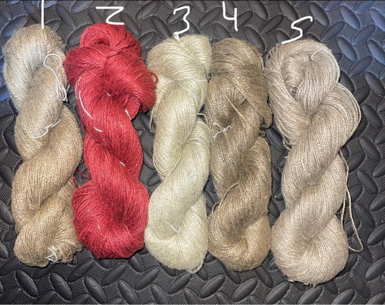 CLEARANCE 100% Linen YARN 165yds wt Worsted