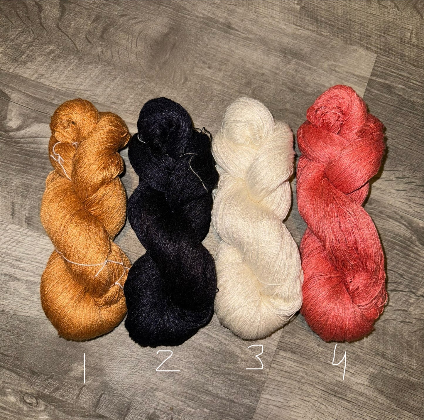 100% Eri peace SILK 1,000yds LACE 20/2
