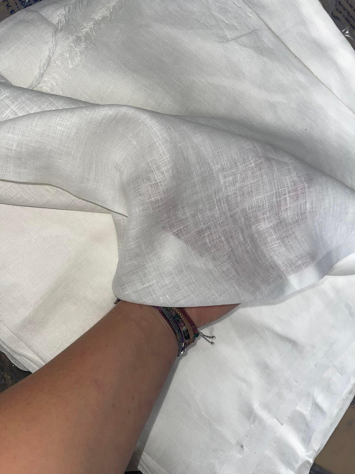 100% Linen Woven Fabric