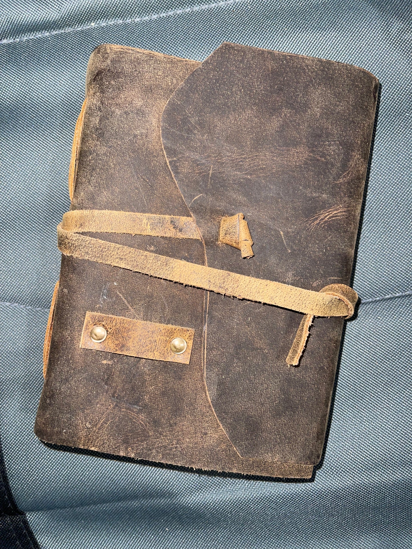 100% Leather RECYCLED COTTON
