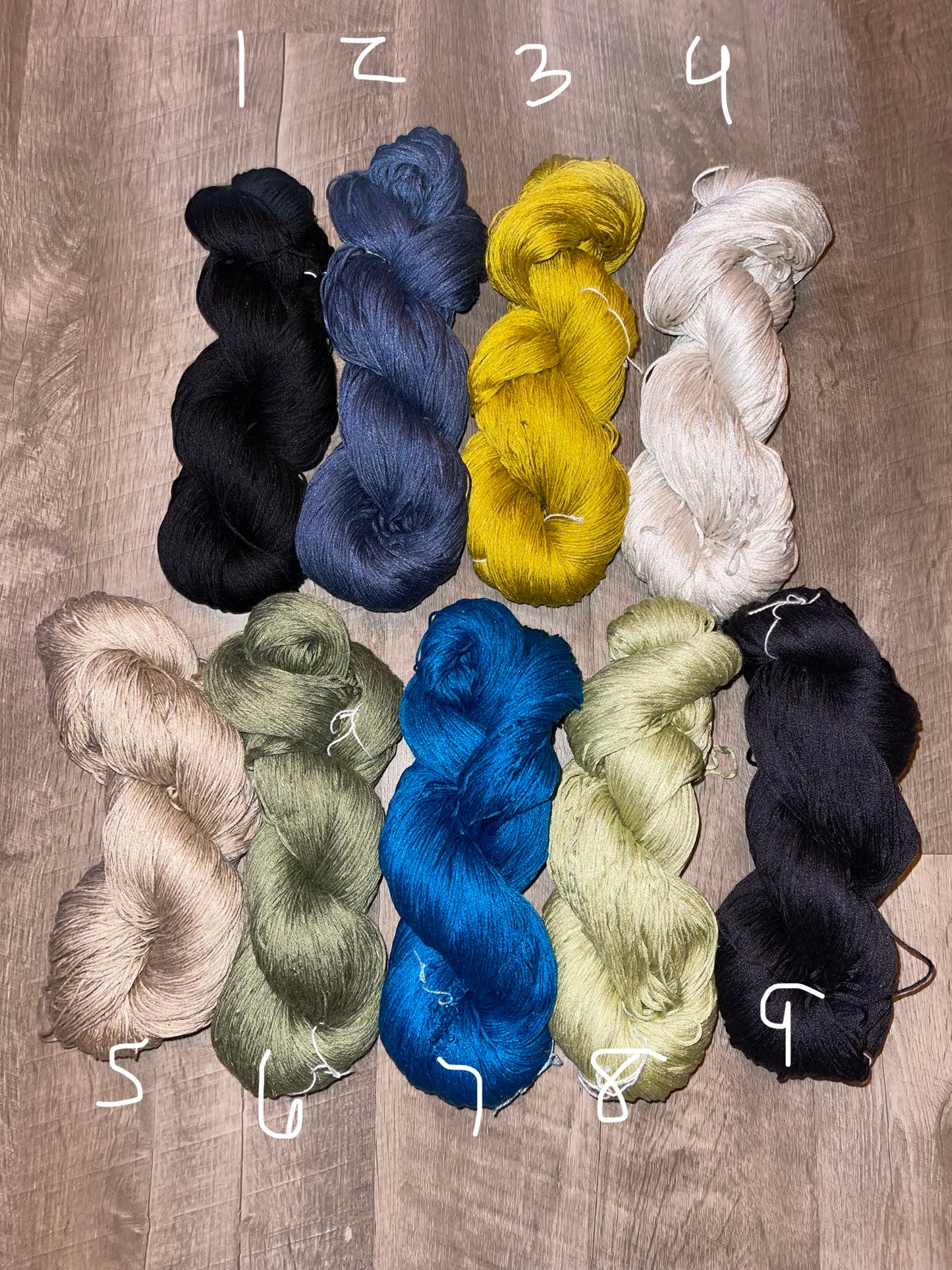 100% mulberry silk 375yds Heavy SOCK
