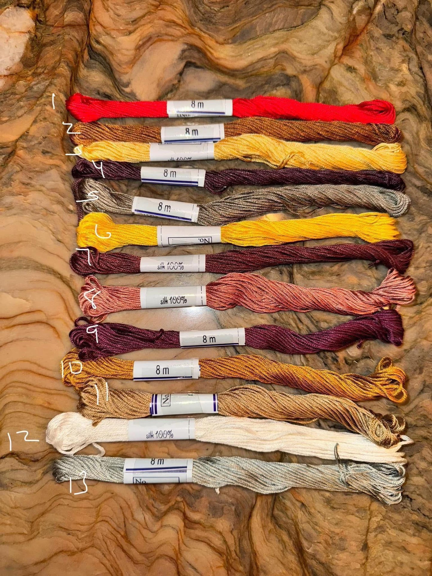 100% Mulberry SILK FLOSS