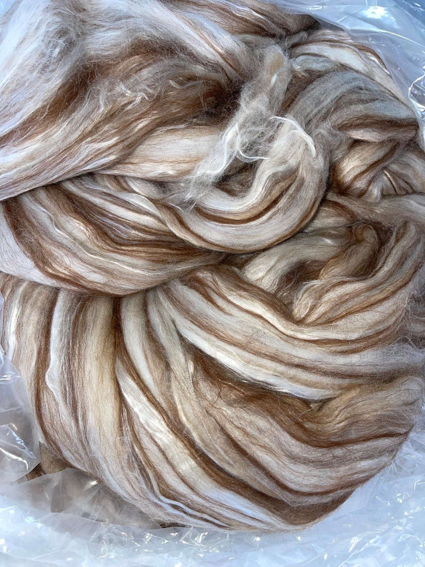 LUXURY CAMEL mulberry SILK alpaca Merino FIBER