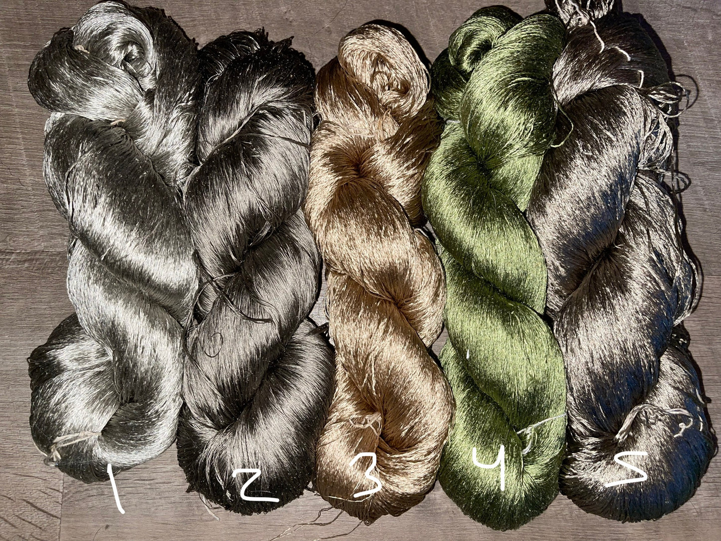 100% MULBERRY REELED SILK 1200yds Lace
