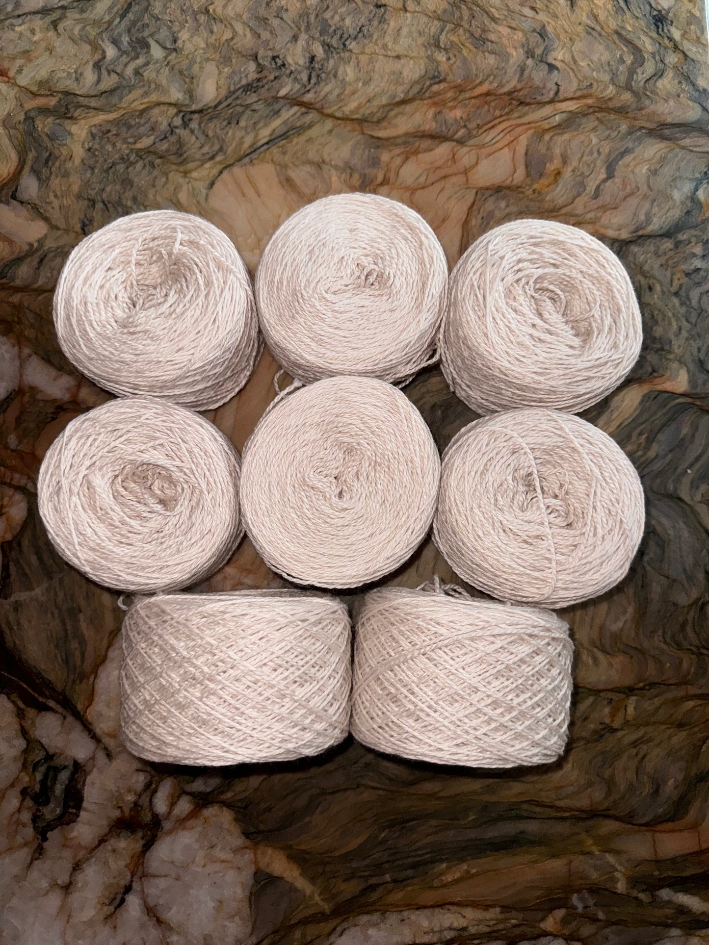 100% CASHMERE baby soft DK centerpull cakes