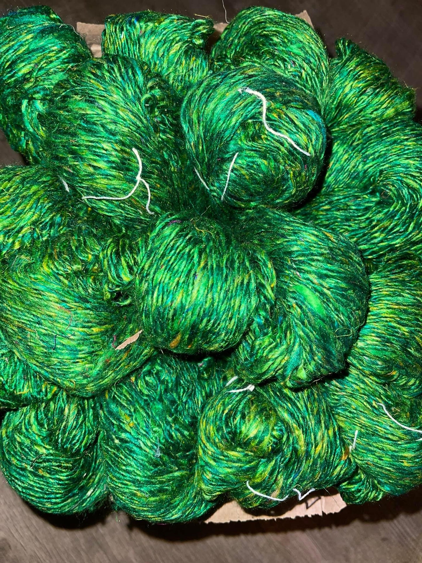 100% Tussar SILK & Sari Neps 300yds