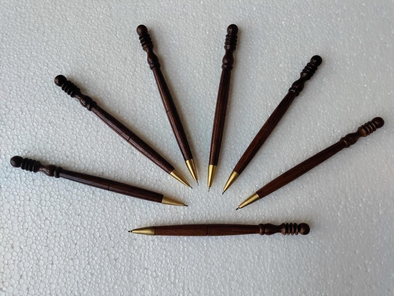 Handmade ROSE WOOD ink pens ReFillable