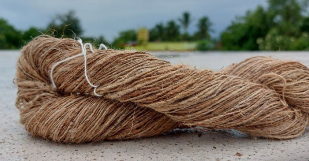 100% Handspun NETTLE YARN 150/170yds worsted