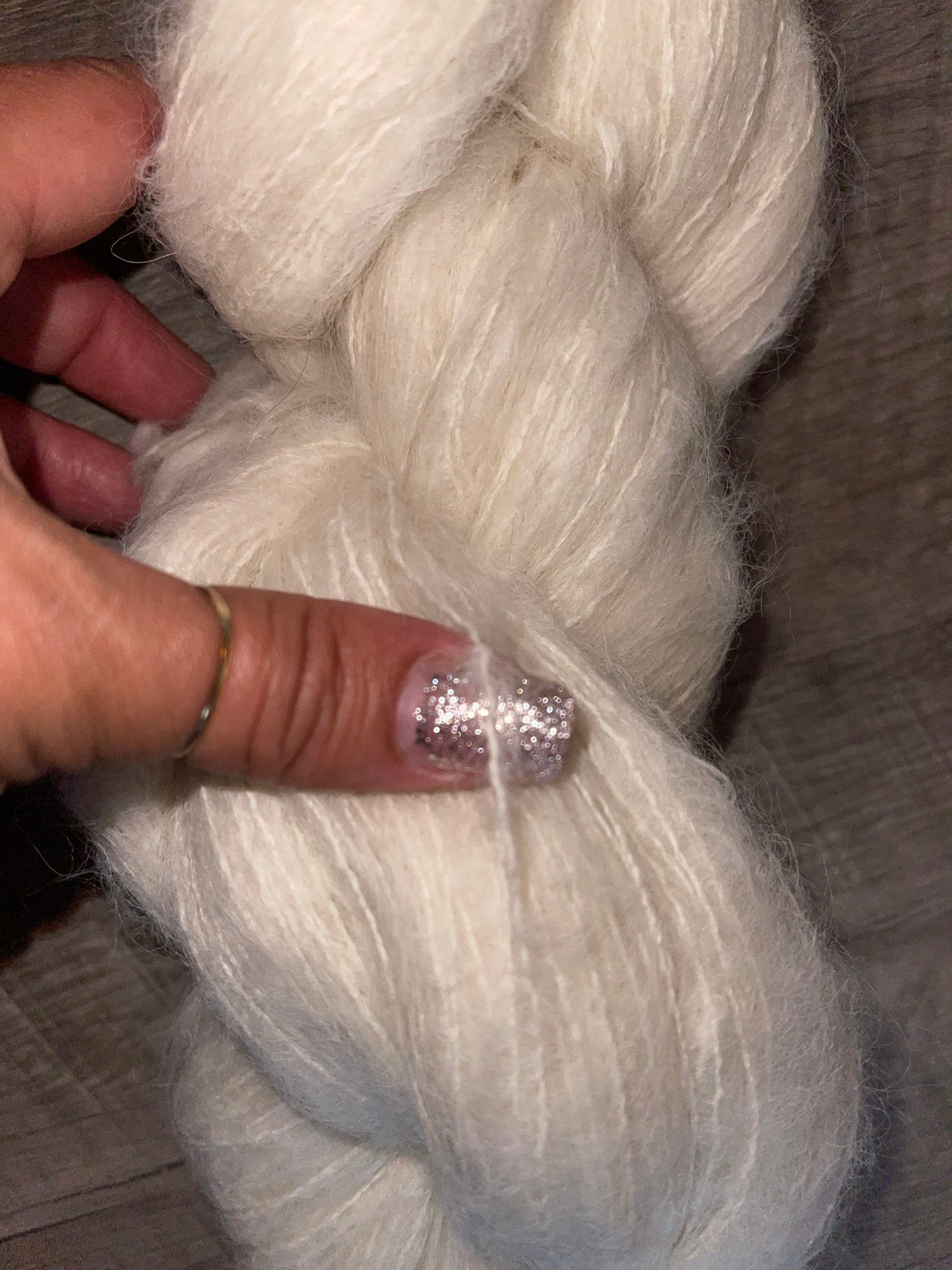 100% Baby Suri Alpaca cloud SOCK fingering