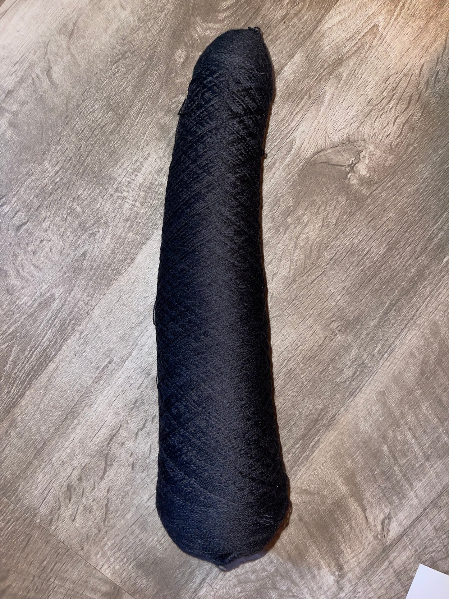 100% CASHMERE SOCK fingering BLACK