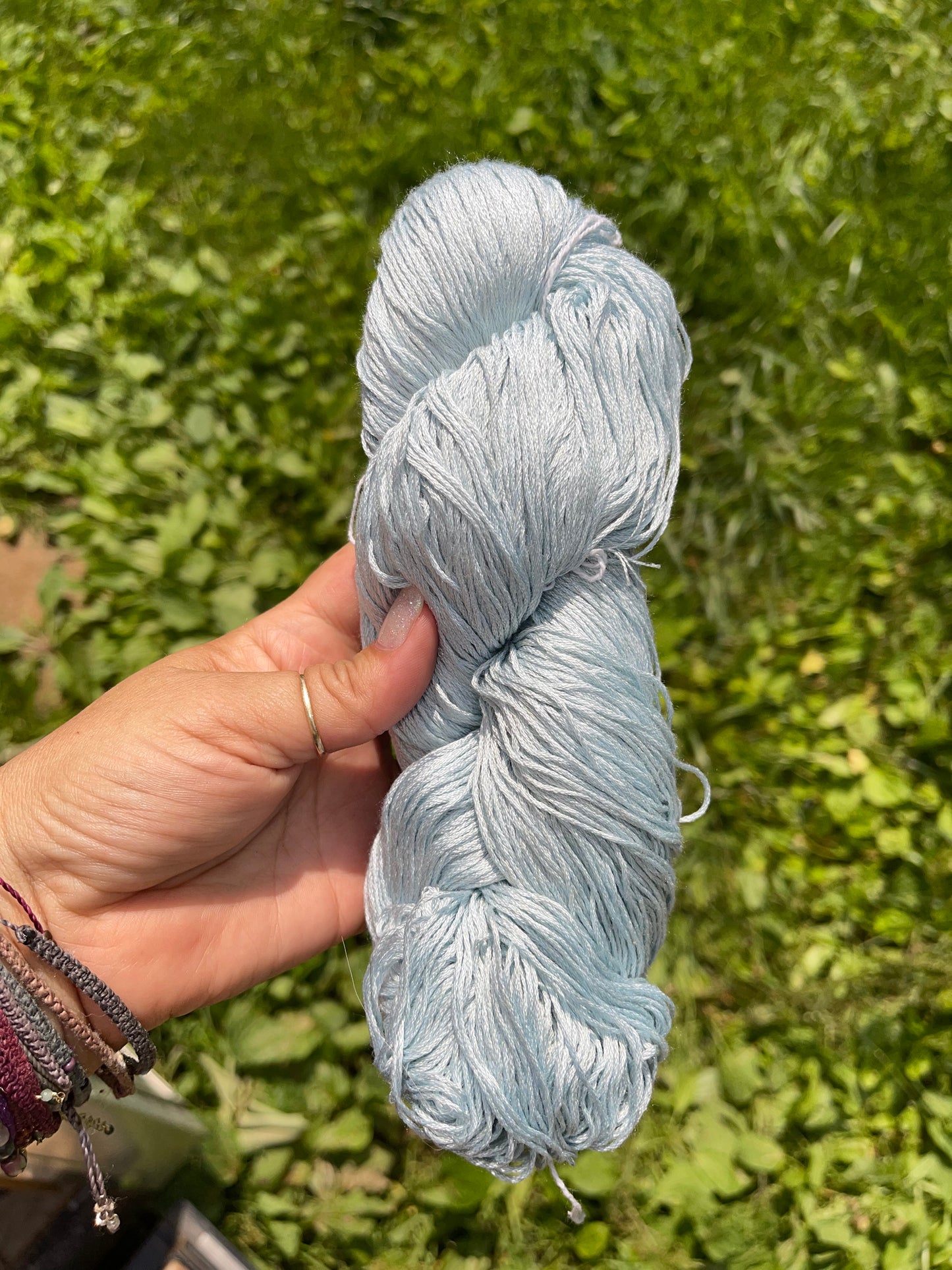 100% Mulberry Silk 500yds Fingering