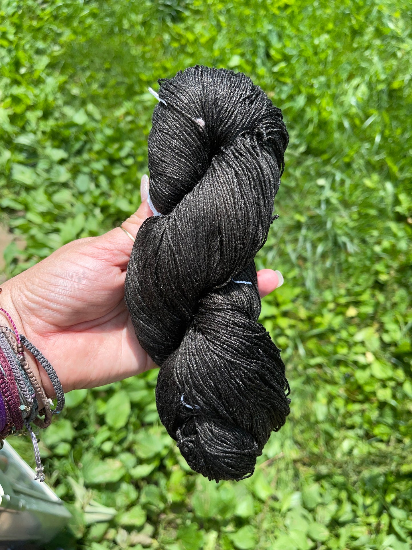 100% Mulberry Silk 500yds Fingering