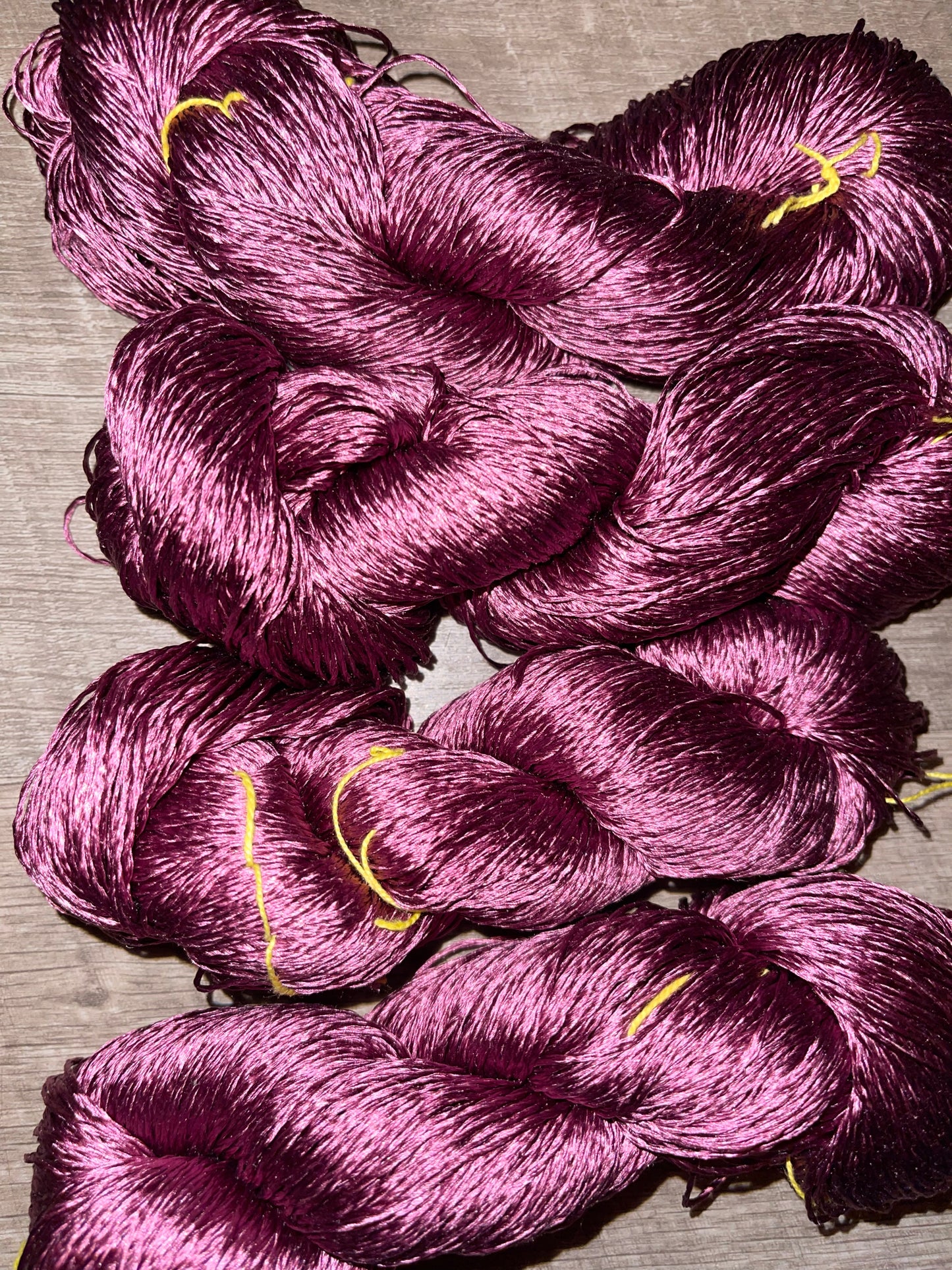 100% MULBERRY REELED SILK fingering