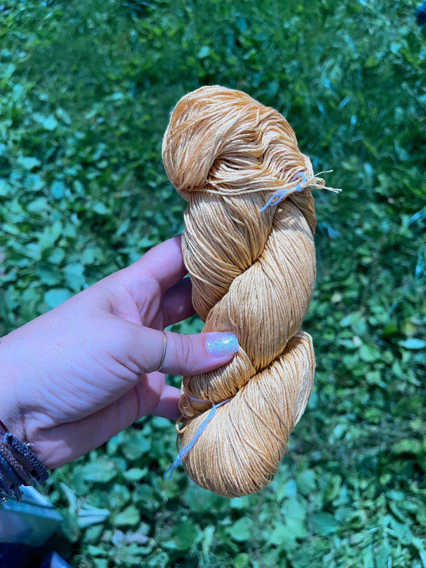 100% Mulberry Silk 500yds Fingering