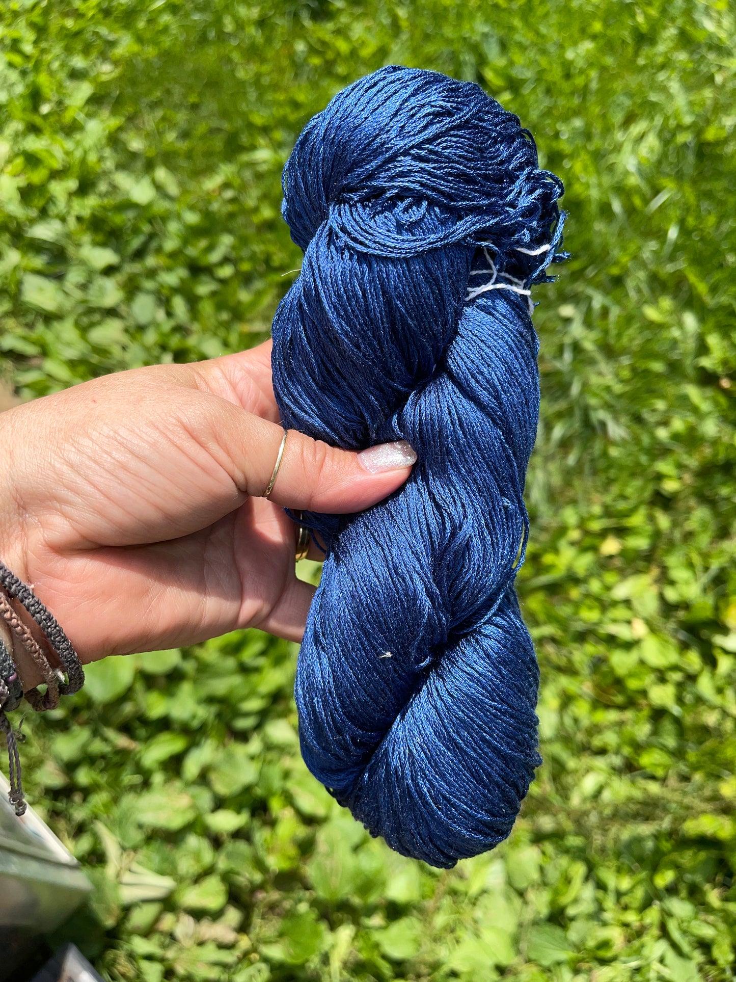 100% Mulberry Silk 500yds Fingering